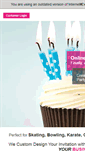 Mobile Screenshot of partyplaceinvites.com